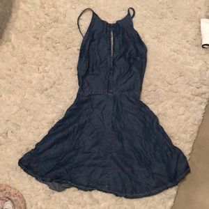 A denim dress